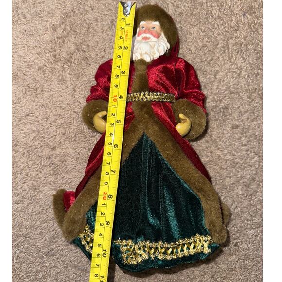 St. Nicholas Christmas Tree Topper EUC - Picture 5 of 6